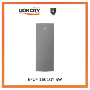 EF EFUF 1601GY SW Upright Freezer 142L Net capacity