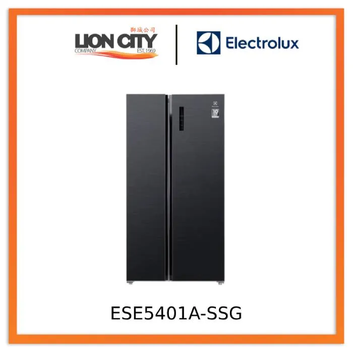 Electrolux ESE5401A-SSG 499L UltimateTaste 700 side by side Refrigerator