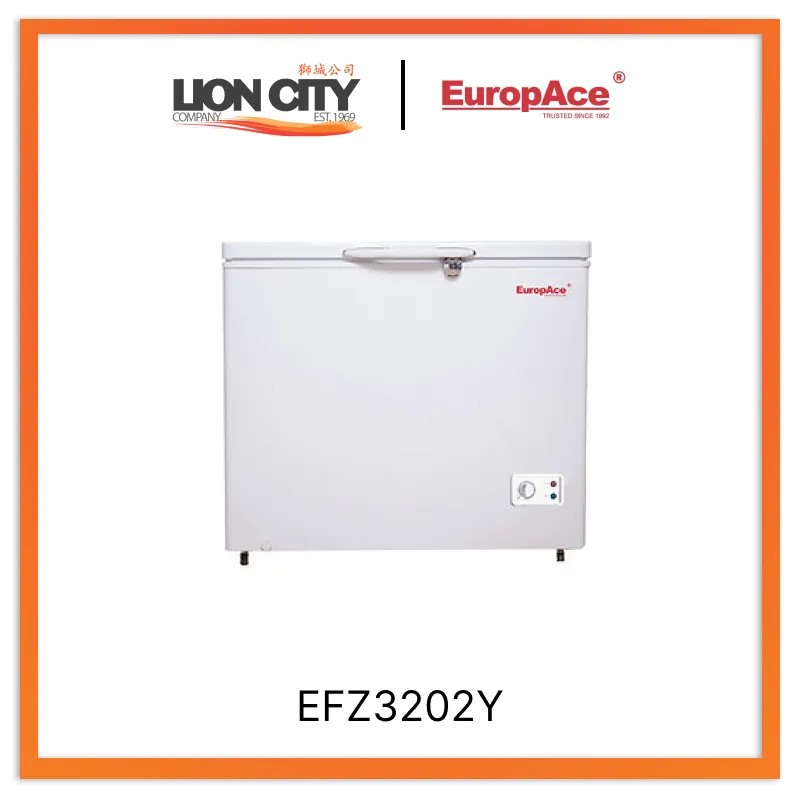 EuropAce EFZ 3202Y Compressor Chest Freezer EFZ3202Y