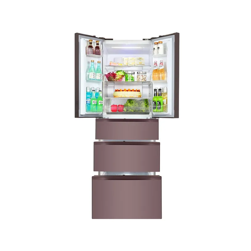 Europace ER9370WLG Latte Glass Multi-Door Versa Zone Fridge 288L ER 9370W