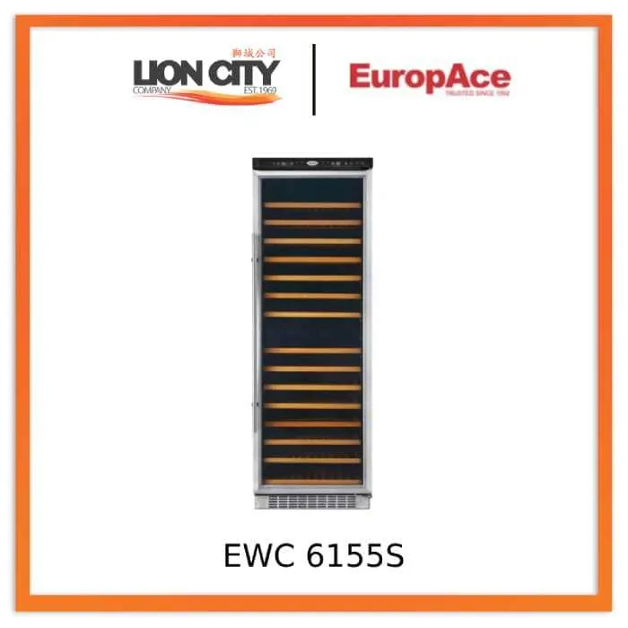 Europace EWC 6155S 155 Bottles Wine Chiller (Compressor)
