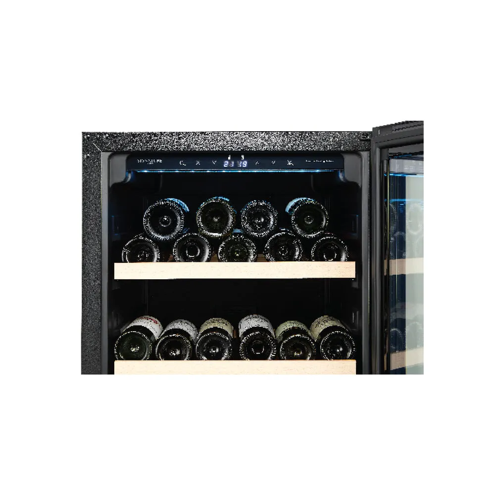 EWC8981DBK 98 BOTTLES DUAL ZONE WINE CHILLER