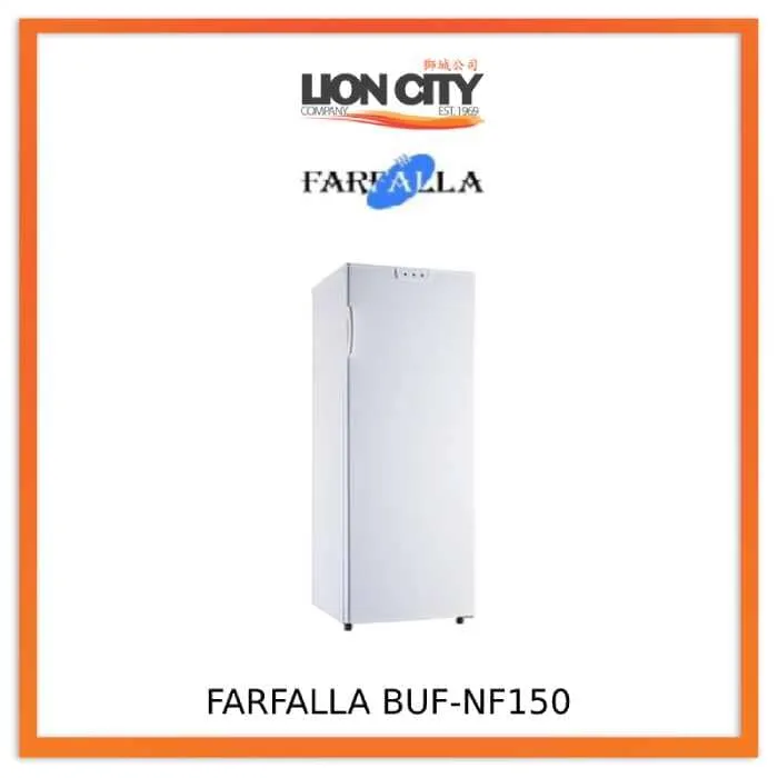 Farfalla BUF-NF150 Upright Freezer (150L)
