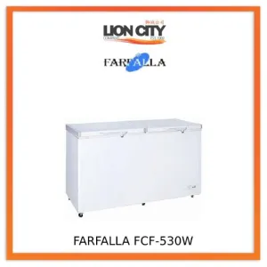 Farfalla FCF-530W Dual Function 2 Door Chest Freezer 530L