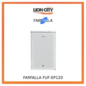Farfalla FUF-EP120 120L Upright Freezer White
