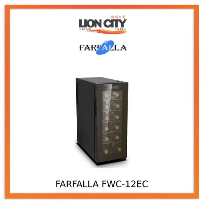 Farfalla FWC-12EC 40L Wine Chiller For 12 Bottle