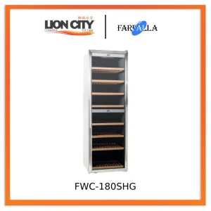 Farfalla FWC-180SHG Dual Temperature Wine Cooler 180 Bottles