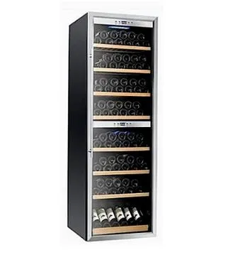 Farfalla FWC-180SHG Dual Temperature Wine Cooler 180 Bottles