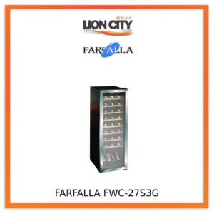 Farfalla FWC-27S3G 27 Bottles Wine Cooler 95L