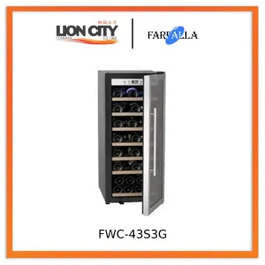 Farfalla FWC-43S3G 125L Wine Cooler 43 Bottles