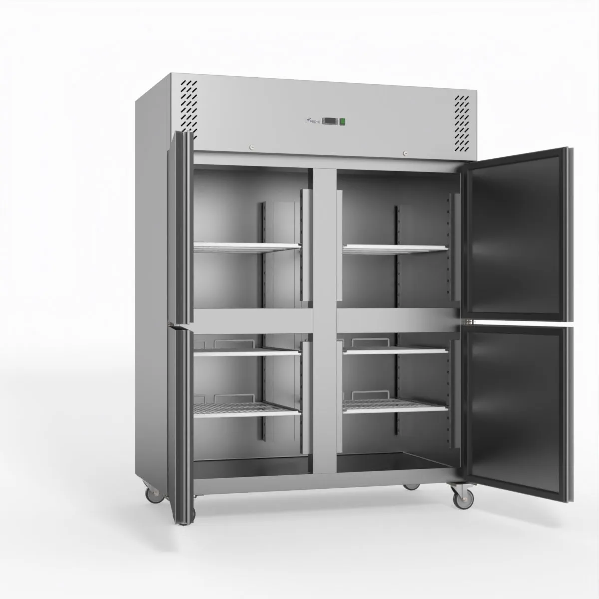 FED-X S/S Four Door Upright Freezer XURF1410S2V