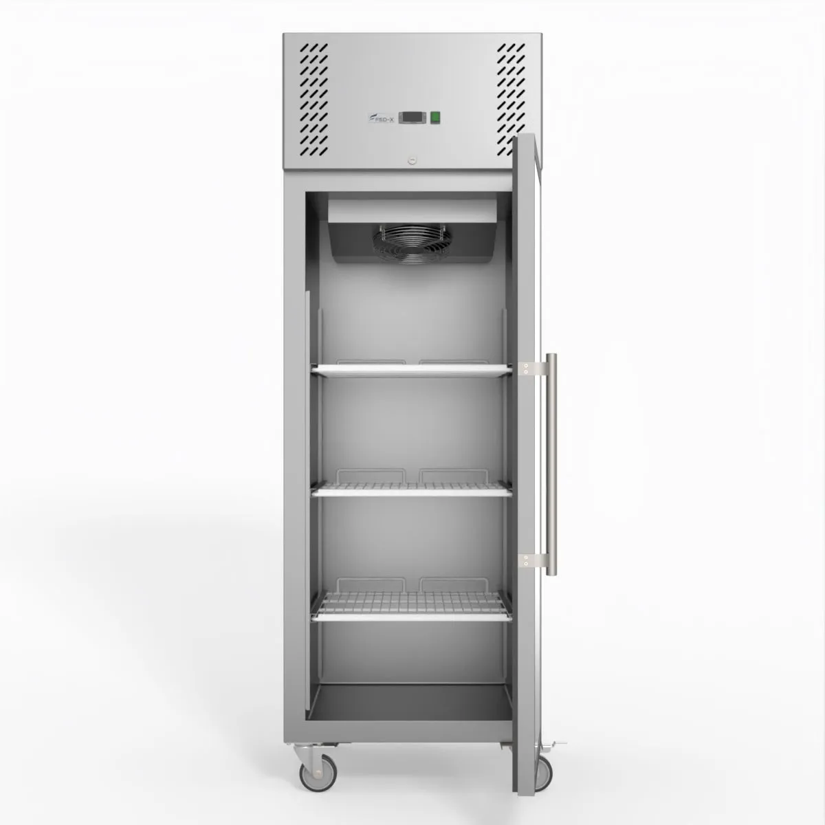 FED-X S/S Full Glass Door Upright Freezer XURF600G1V