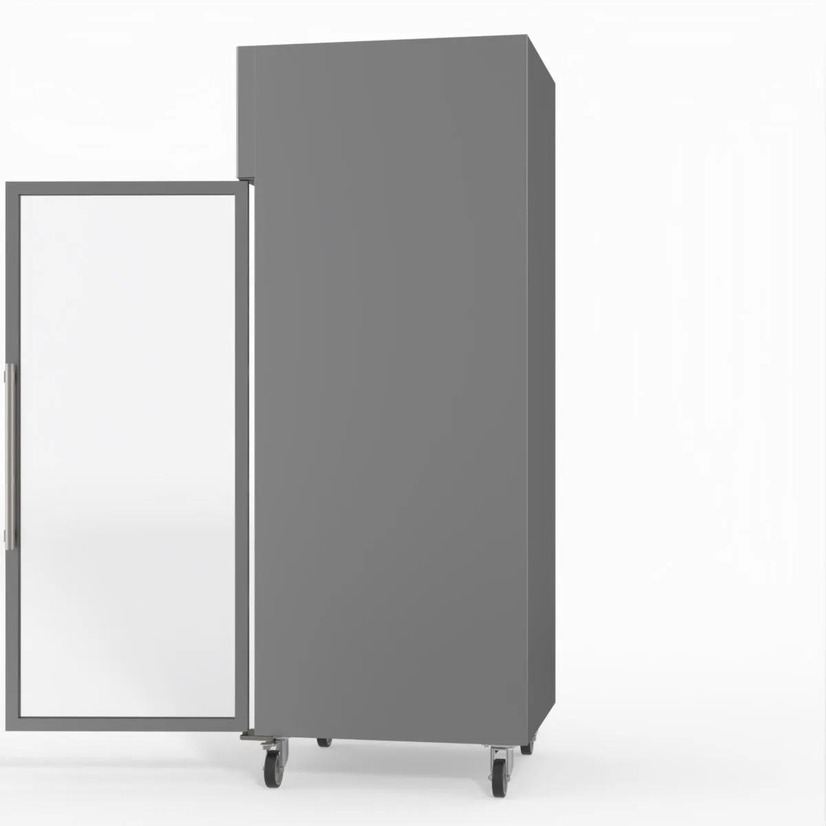 FED-X S/S Full Glass Door Upright Freezer XURF600G1V