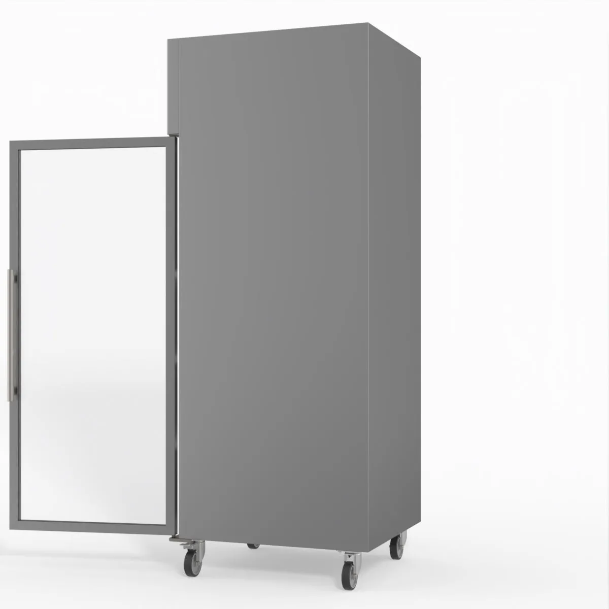 FED-X S/S Full Glass Door Upright Freezer XURF600G1V