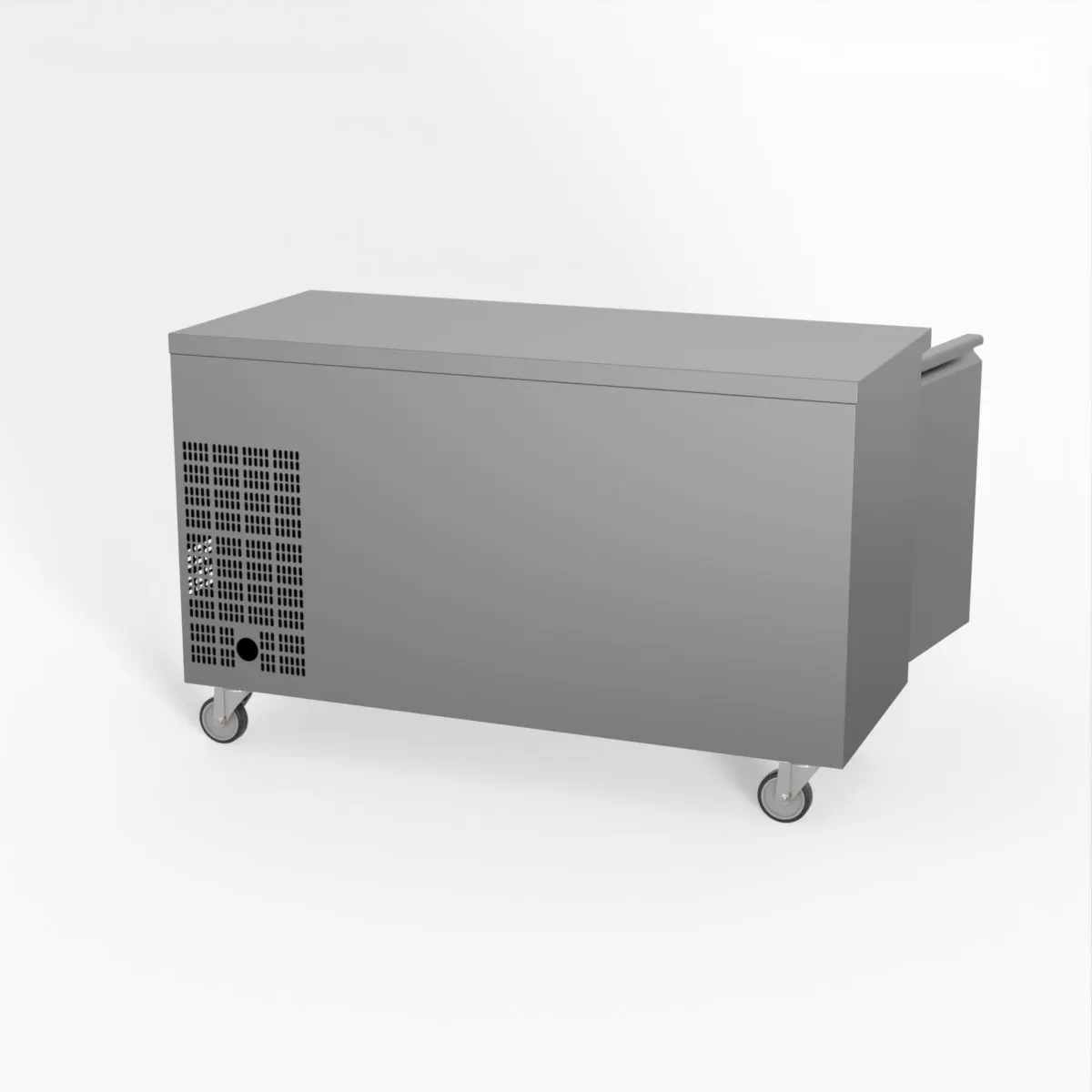 FED-X S/S Two Door Bench Freezer XUB6F13S2V