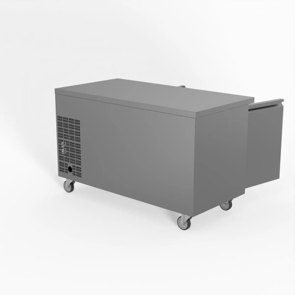 FED-X S/S Two Door Bench Freezer XUB7F13S2V