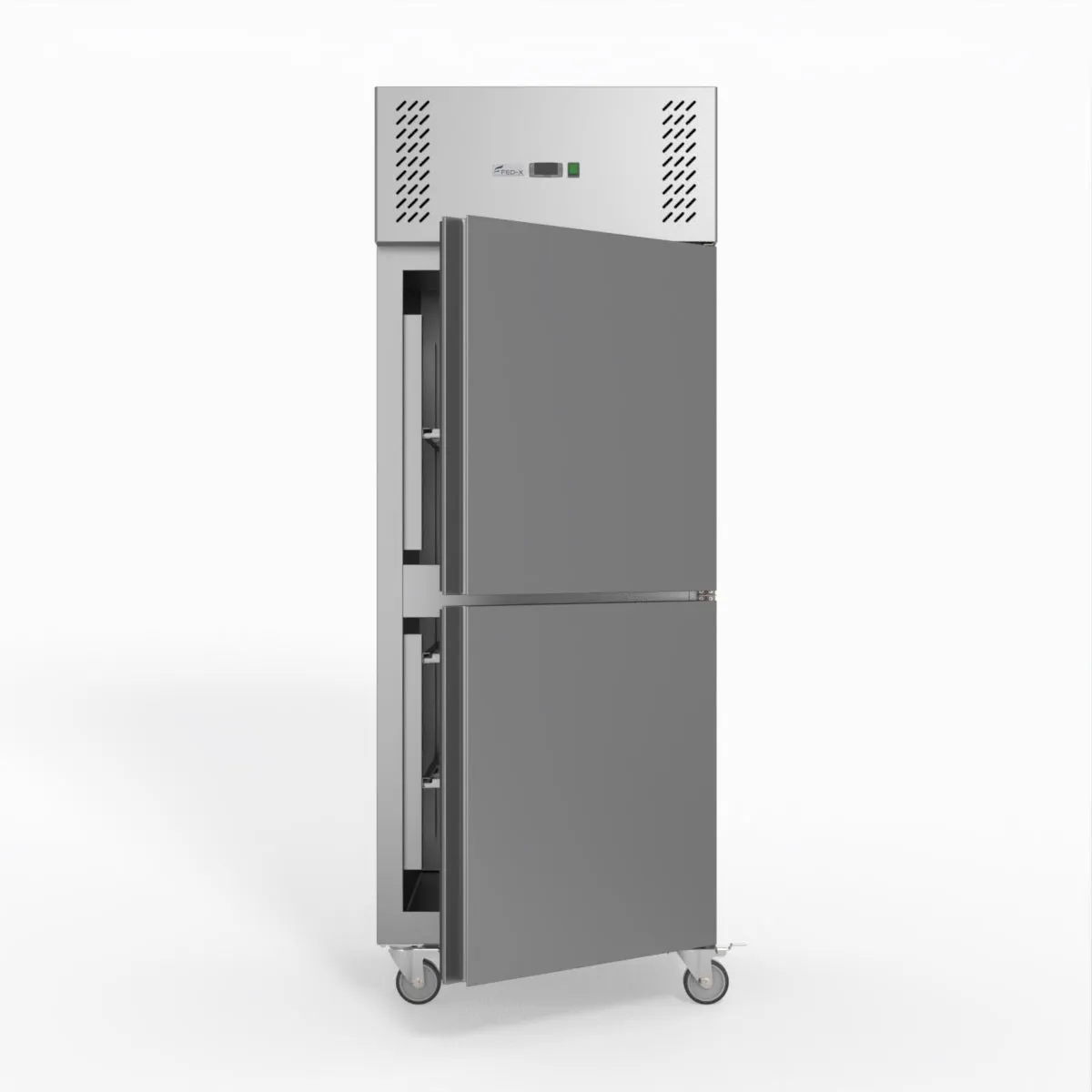 FED-X S/S Two Door Upright Freezer XURF650S1V