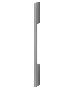 Fisher & Paykel AHD5RD35B Contemporary Square Fine Black Handle For Integrated Undercounter Wine & Beverage, 60Cm