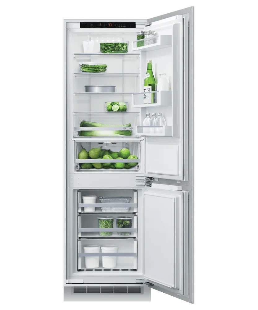 Fisher & Paykel RB2470BRV1 Integrated Refrigerator Freezer, 24"