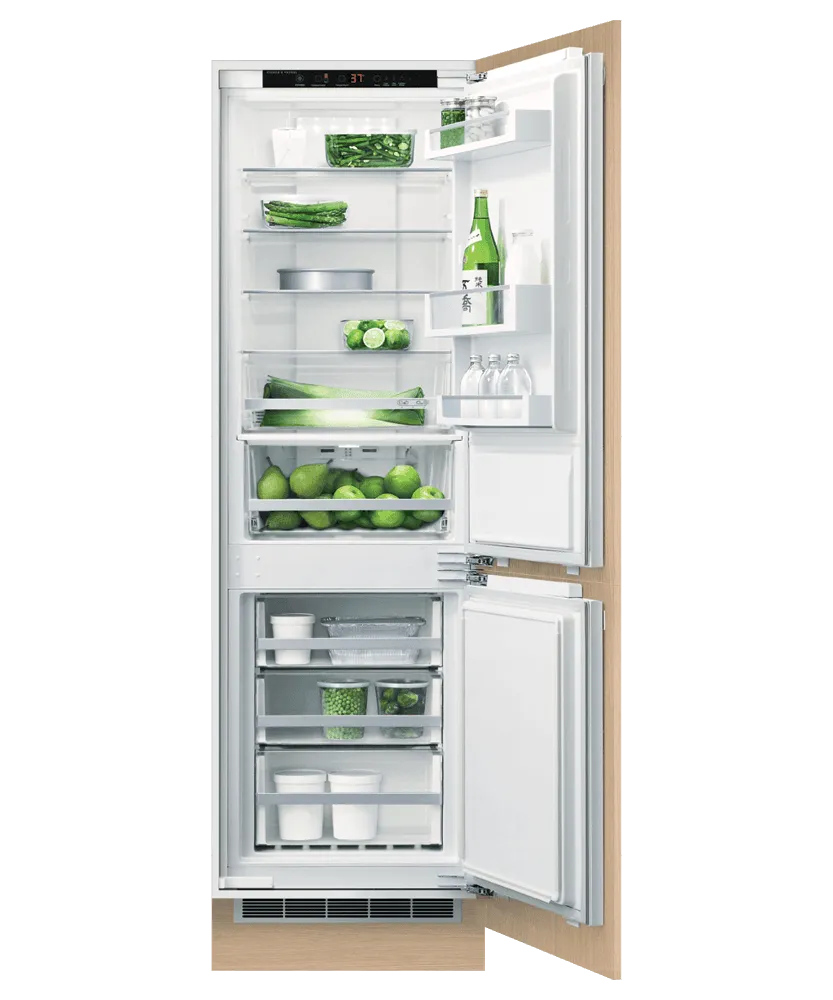 Fisher & Paykel RB2470BRV1 Integrated Refrigerator Freezer, 24"