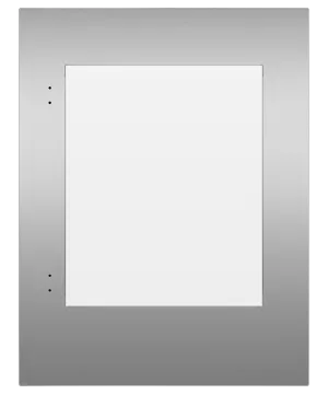 Fisher & Paykel RD2435VR Framed Stainless Right-Hinge Door Panel For Integrated Undercounter Wine & Beverage, 60Cm