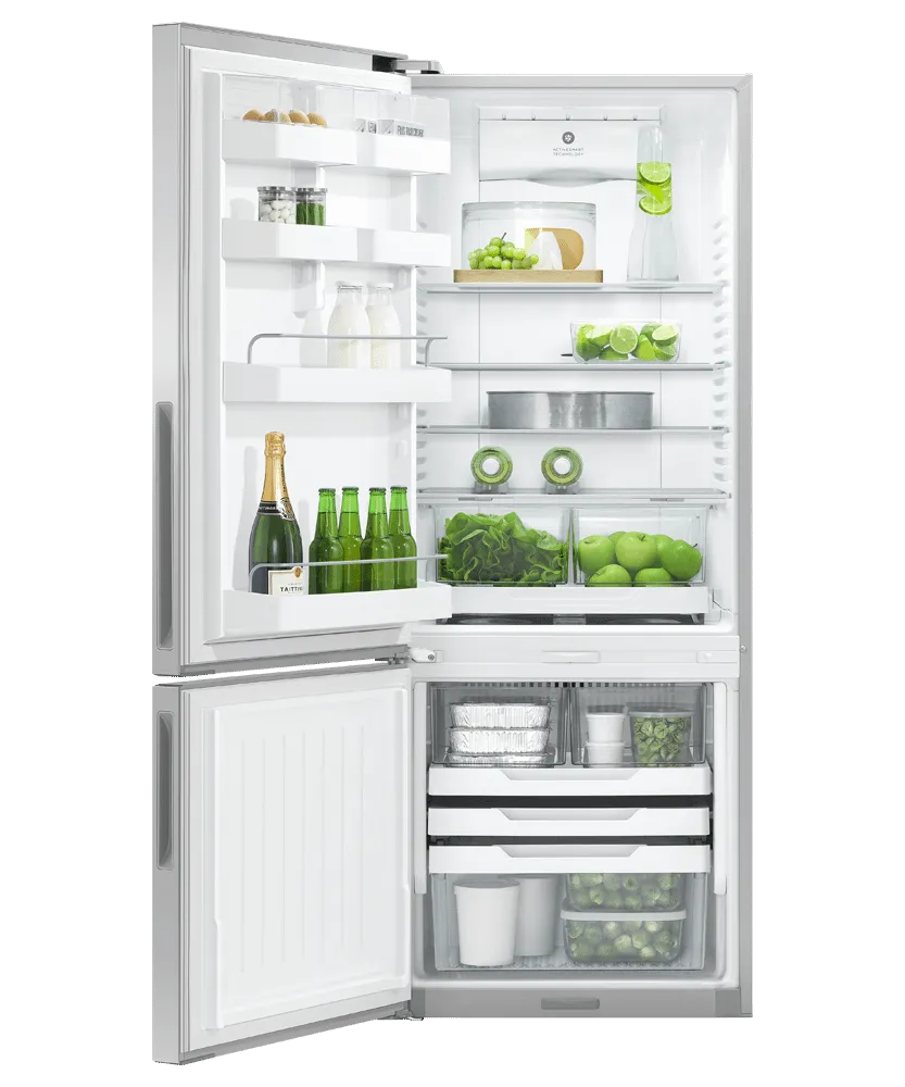 Fisher & Paykel RF135BLPJX6N Freestanding Refrigerator Freezer, 25", 13.5 Cu Ft, Ice