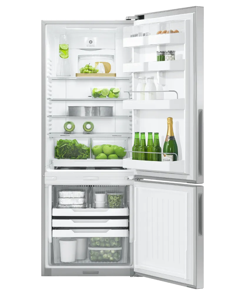 Fisher & Paykel RF135BRPJX6 Freestanding Refrigerator Freezer, 25", 13.5 Cu Ft, Ice