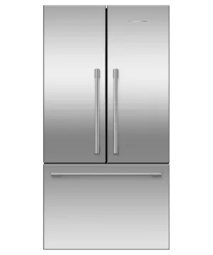 Fisher & Paykel RF201AHJSX1 Freestanding French Door Refrigerator Freezer, 36", 20.1 Cu Ft, Ice