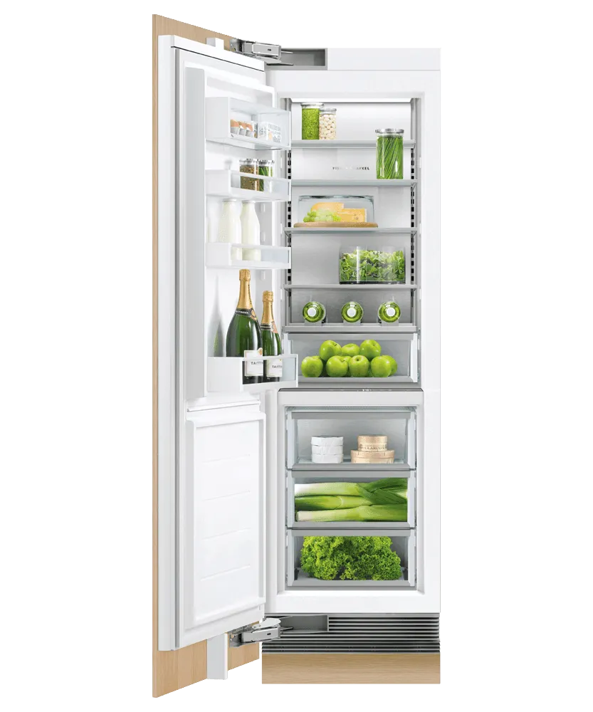Fisher & Paykel RS2484SLK1 Integrated Column Refrigerator, 24"