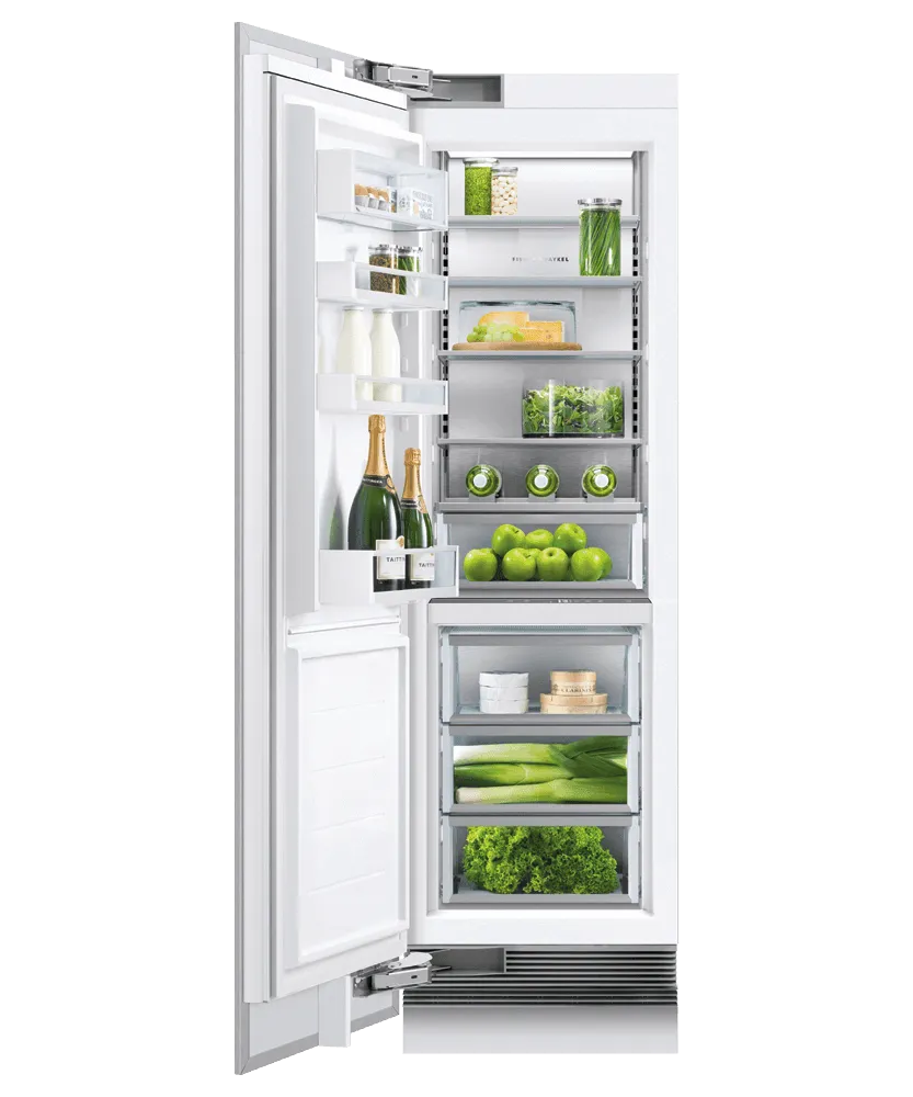 Fisher & Paykel RS2484SLK1 Integrated Column Refrigerator, 24"