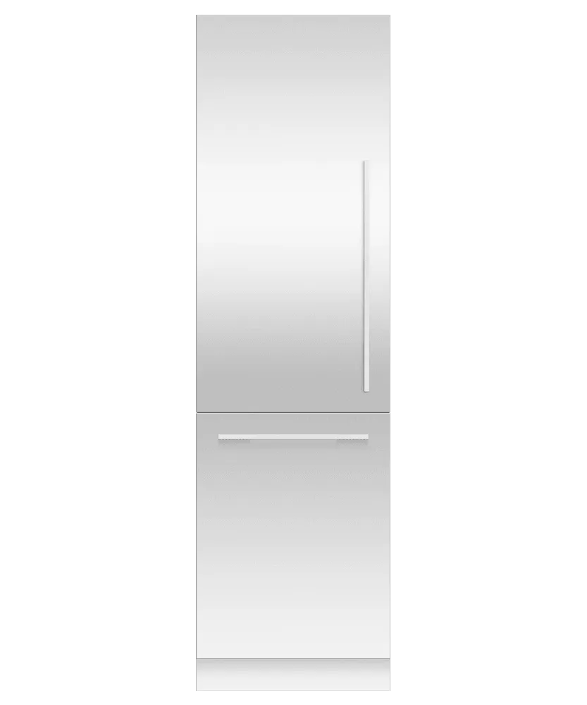 Fisher & Paykel RS2484WLU1 Integrated Refrigerator Freezer, 24", Ice & Water