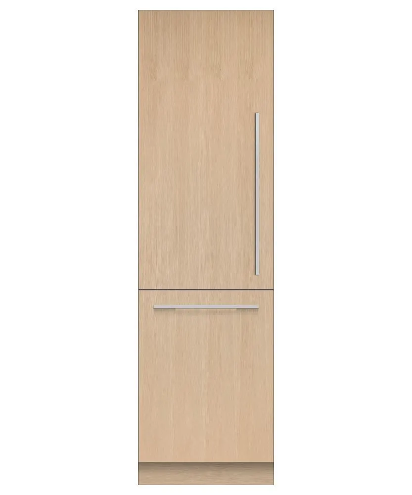 Fisher & Paykel RS2484WLU1 Integrated Refrigerator Freezer, 24", Ice & Water