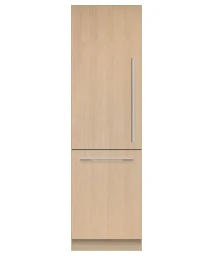 Fisher & Paykel RS2484WLU1 Integrated Refrigerator Freezer, 24", Ice & Water