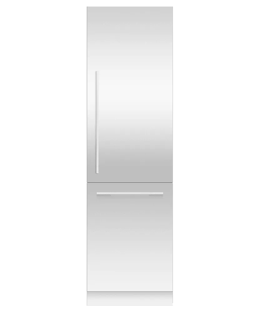 Fisher & Paykel RS2484WRUK1 Integrated Refrigerator Freezer, 24", Ice & Water