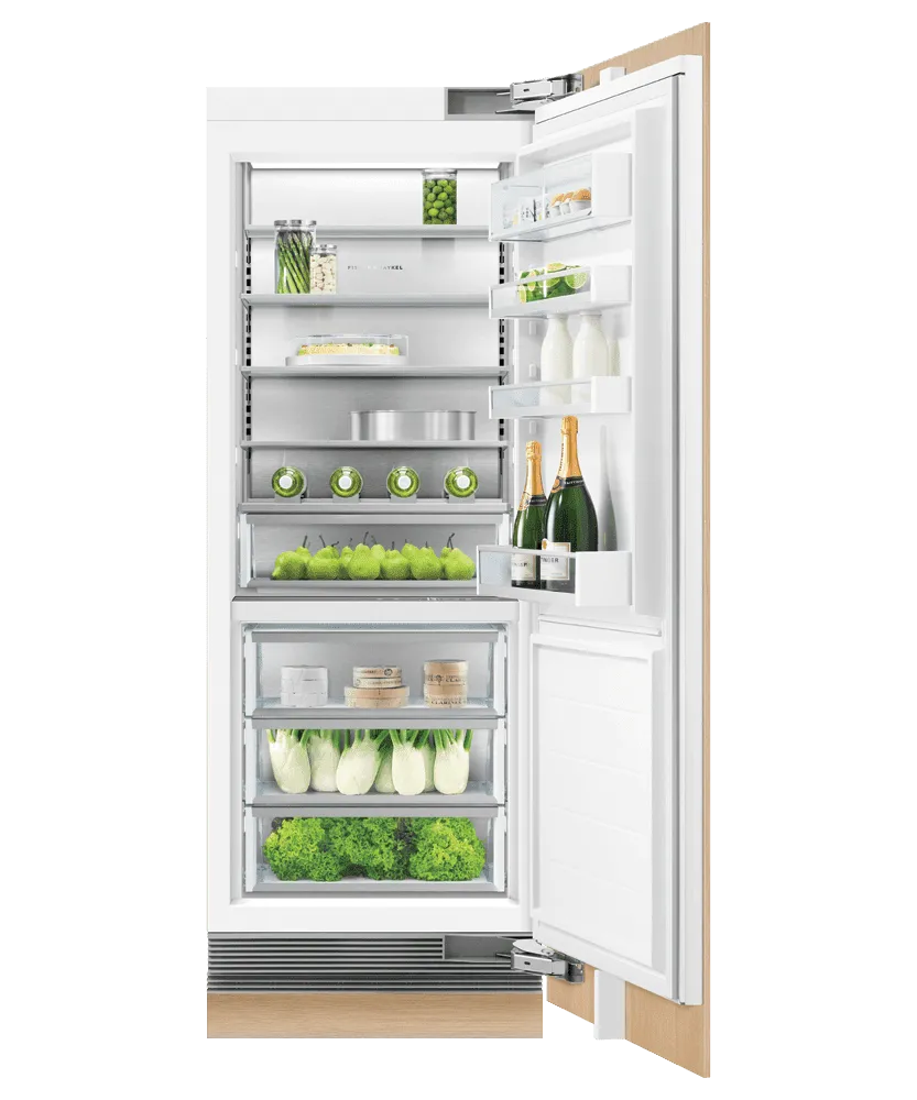 Fisher & Paykel RS3084SRK1 Integrated Column Refrigerator, 30"