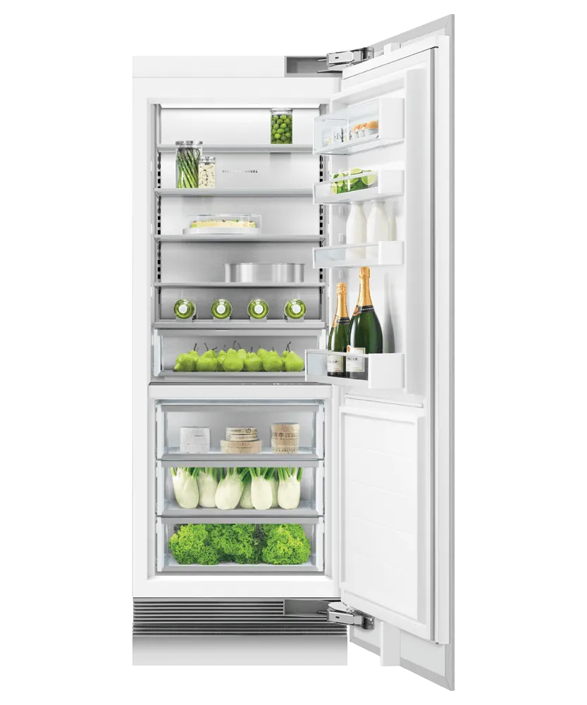 Fisher & Paykel RS3084SRK1 Integrated Column Refrigerator, 30"