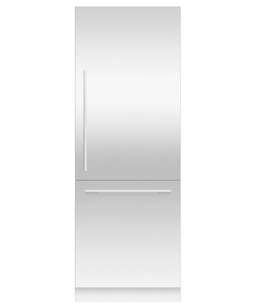 Fisher & Paykel RS3084WRU1 Integrated Refrigerator Freezer, 30", Ice & Water