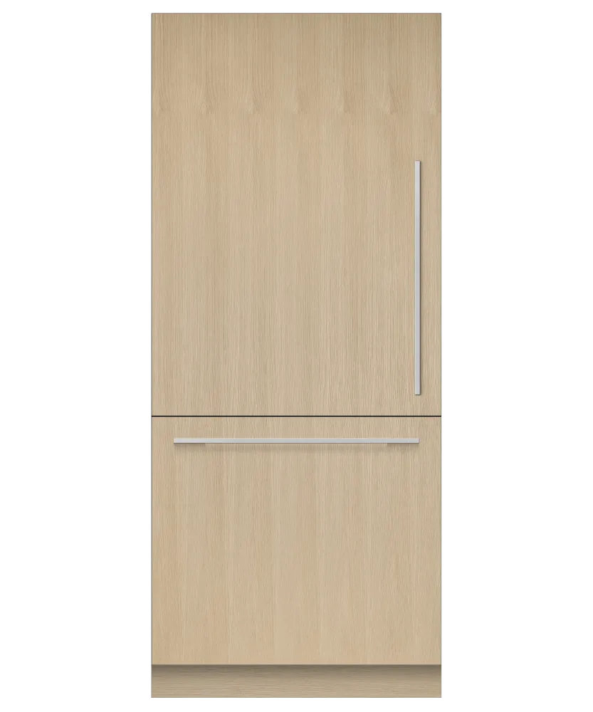 Fisher & Paykel RS3684WLUVK5 Integrated Refrigerator Freezer, 36", 19,2 Cu Ft, Ice & Water