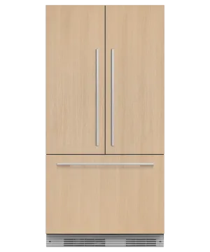 Fisher & Paykel RS36A72J1N Integrated French Door Refrigerator Freezer, 36", Ice