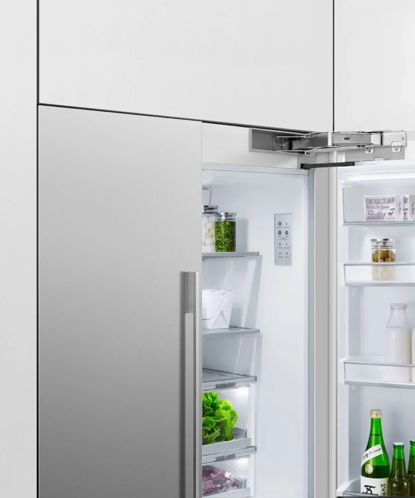 Fisher & Paykel RS36A80U1N Integrated French Door Refrigerator Freezer, 36", Ice & Water