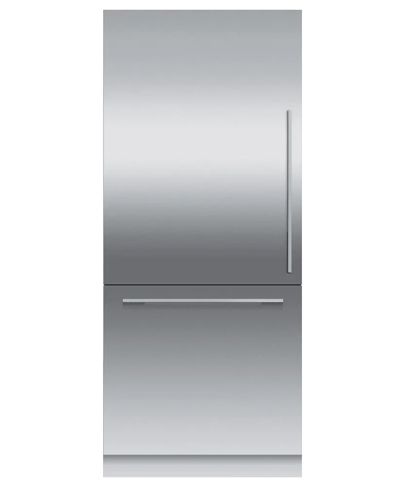 Fisher & Paykel RS36W80LJ1N Integrated Refrigerator Freezer, 36", Ice