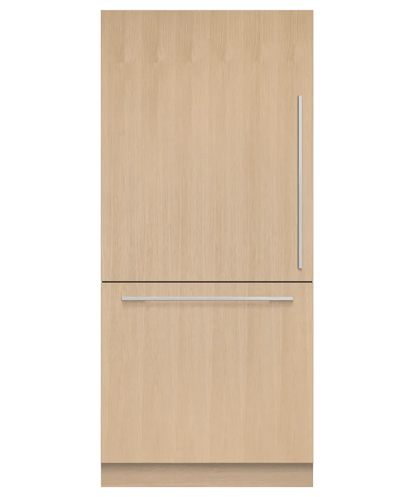 Fisher & Paykel RS36W80LJ1N Integrated Refrigerator Freezer, 36", Ice