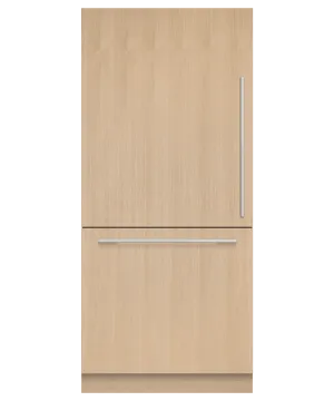 Fisher & Paykel RS36W80LJ1N Integrated Refrigerator Freezer, 36", Ice