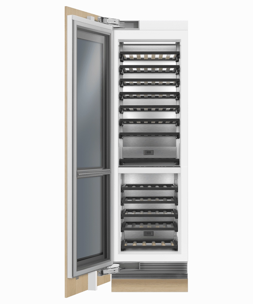 Fisher & Paykel RS2484VL2K1 Integrated Column Wine Cabinet, 24"