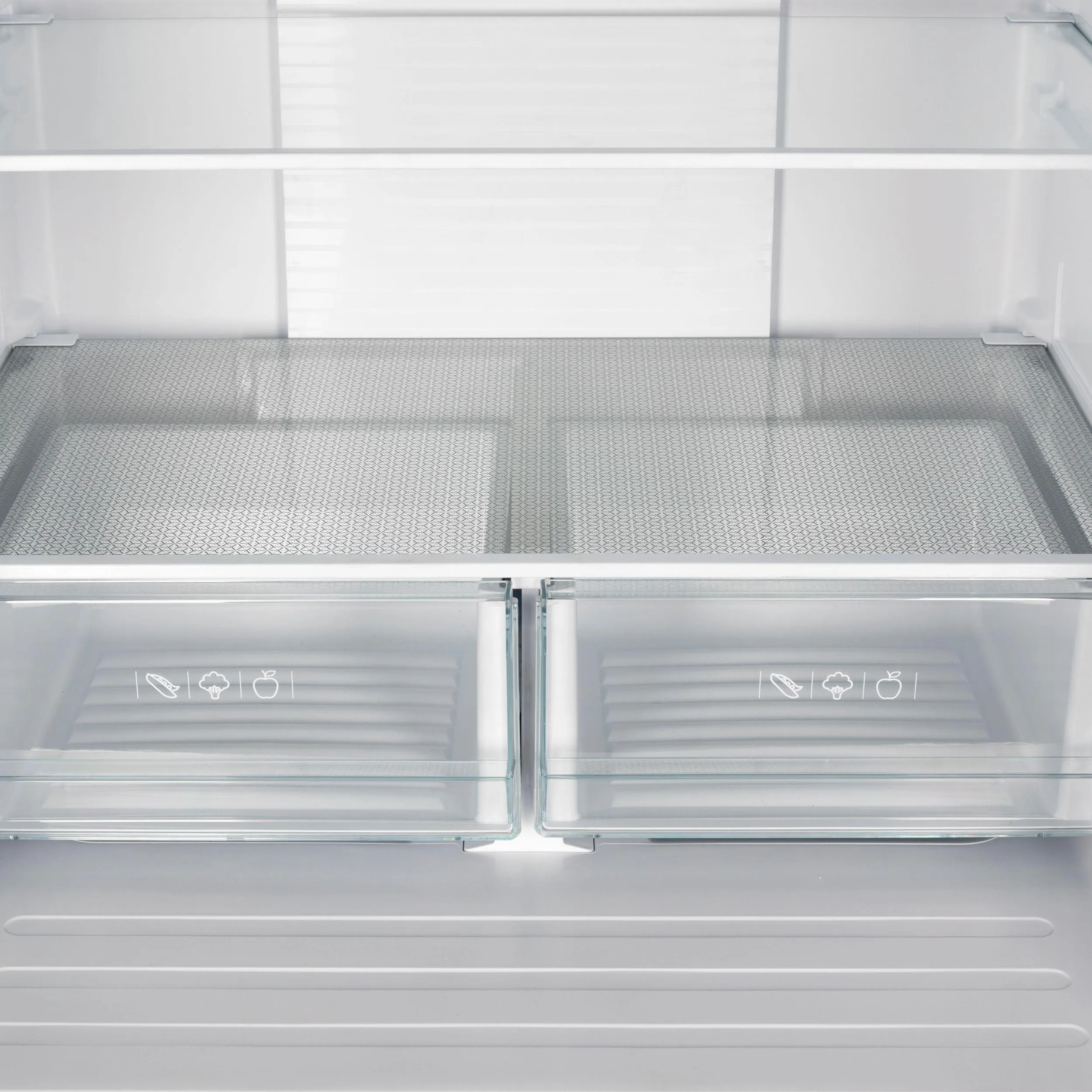 Forno FFFFD197435SG No Frost Refridgerator With Grill 35" French Door 17.5Cf. Vcm Stainless Steel With Ice Maker