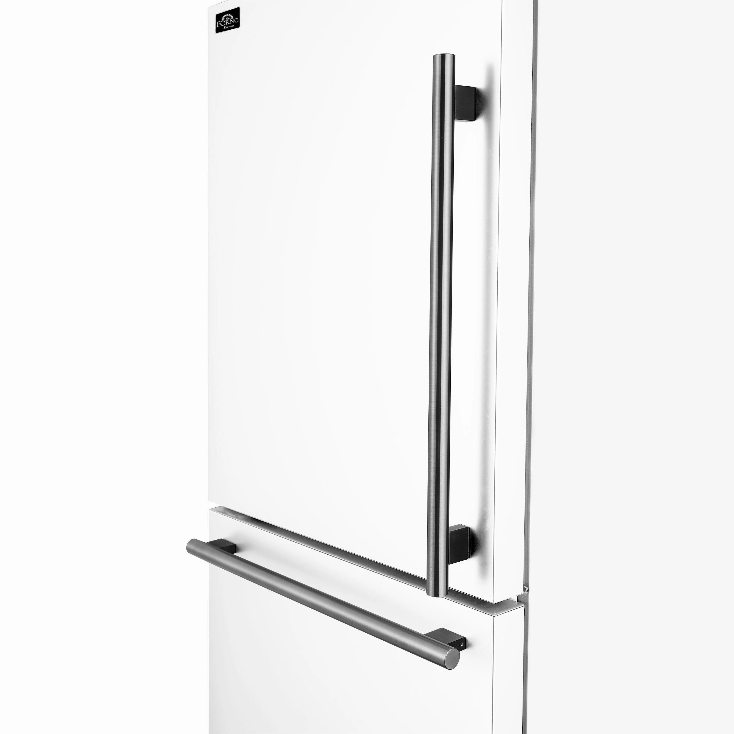 Forno FFFFD178631WHT Milano 31-Inch White With Ice Maker
