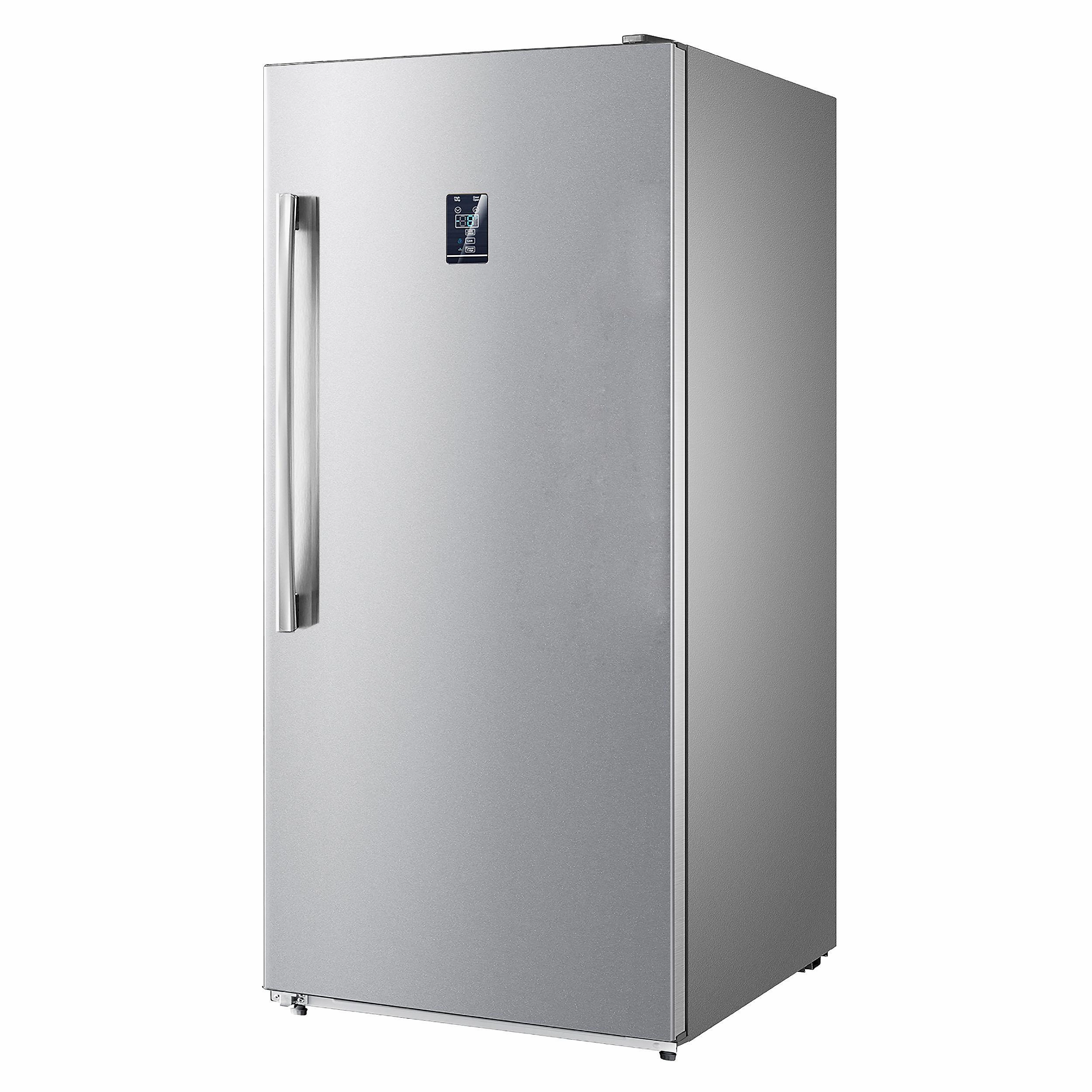 Forno FFFFD193332RS Forno Rizzuto 28" Right Hand Swing Open 13.8 Cu.Ft. Stainless Steel Dual Zone Refrigerator/Freezer