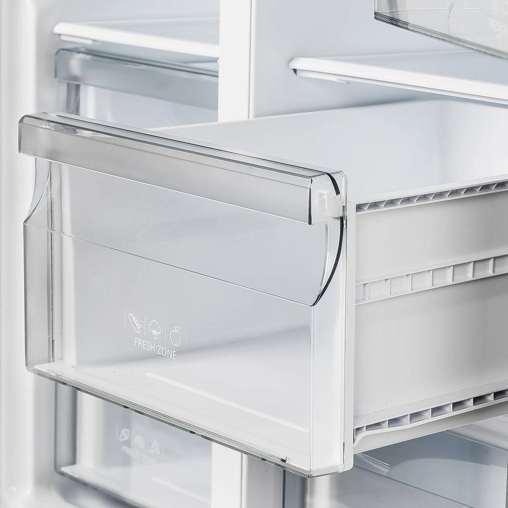 Forno FFRBI180533SB Forno Salerno 33" Side-By-Side 15.6 Cu.Ft. Stainless Steel Refrigerator
