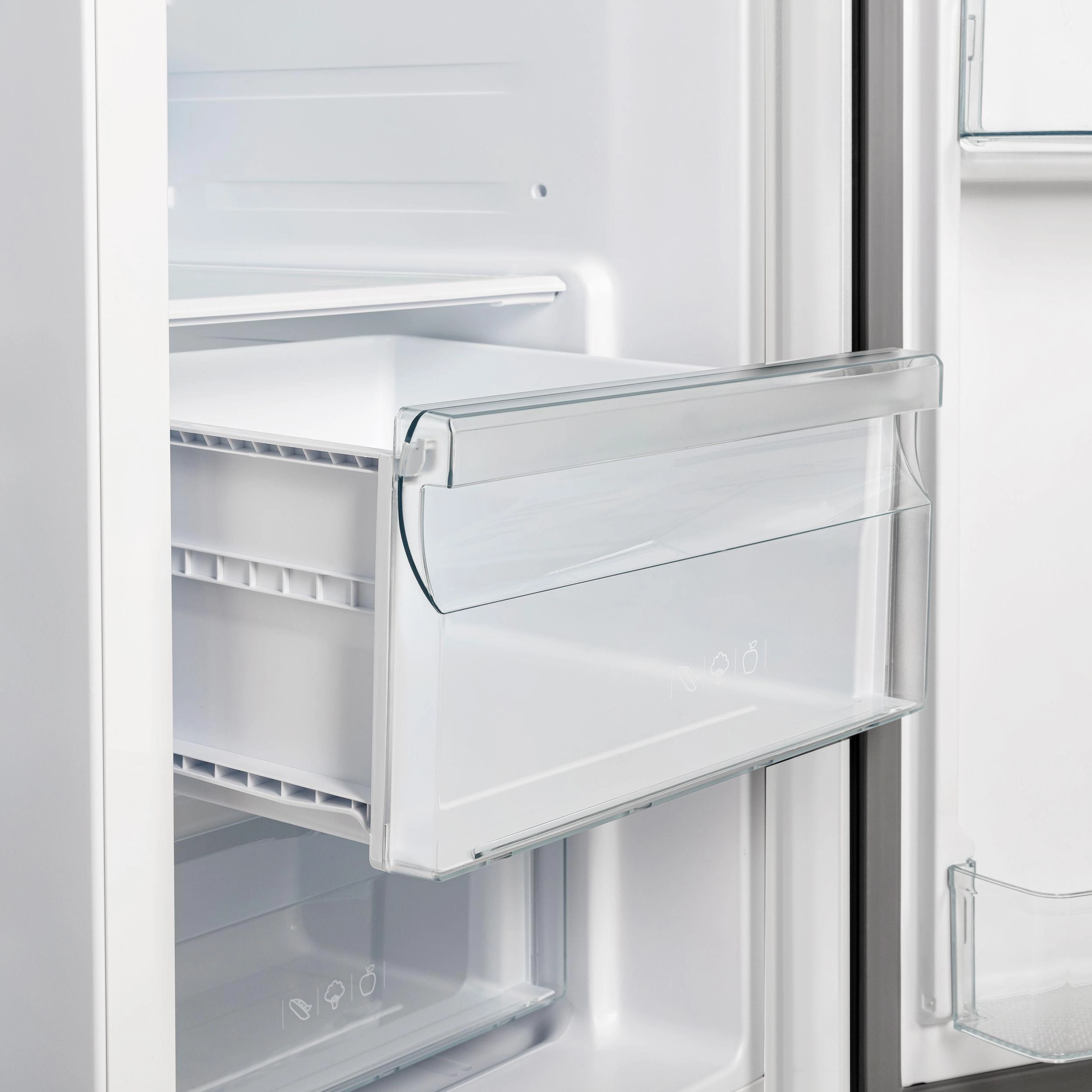 Forno FFRBI184436WHT Espresso Salerno 36-Inch Side-By-Side White Refrigerator 20 Cu.Ft