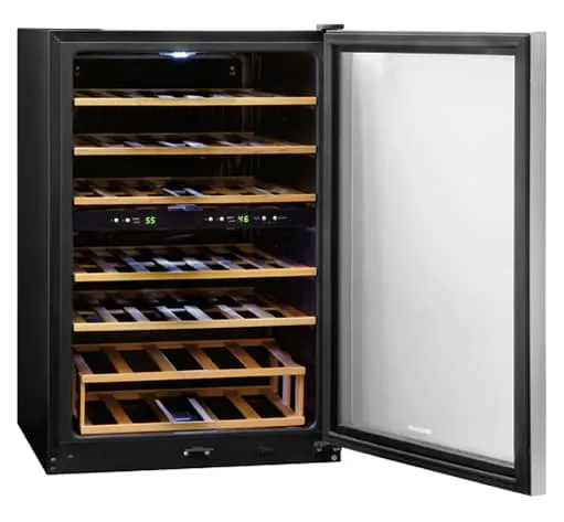 Frigidaire FFWC3822QS Frigidaire 38 Bottle Two-Zone Wine Cooler